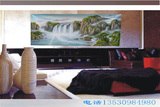 挂画时代家居装饰画无框画手绘艺术油画客厅卧室 风景