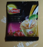 新货特价 立顿绝品醇法式风情莓果奶茶法国风味速溶大袋方包装21g