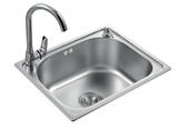 水槽套餐SUS304不锈钢洗菜盆双槽加厚厨房水池水盆圆盆