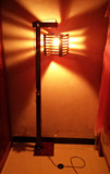 简约现代中式田园实木落地灯卧室床头灯木质客厅地灯酒吧装饰灯具