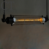 创意灯饰 美式RHLoft 北欧工业风复古吧台餐厅 金属朋克单头吊灯