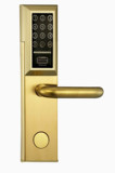 雅舍智能电子锁密码锁家用G810 酒店式公寓门锁防盗锁 室内锁包邮