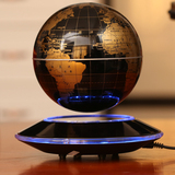 6寸8寸大磁悬浮地球仪办公桌摆件LED灯 自转高档实用创意商务礼品