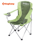KingCamp 户外折叠椅 靠背椅 沙滩椅钓鱼椅子 便携 带扶手椅子