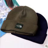 特价-北面-新款卷边针织帽,双层加厚,毛线帽,冬帽,棉帽子(三色)