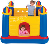 正品美国intex家用小型城堡儿童玩具充气跳跳蹦蹦床 室内淘气堡