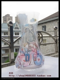 新款 可折叠彩色PVC花瓶/便捷水袋花瓶/鱼缸软膜塑料花瓶一辈子
