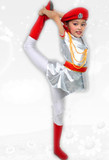 六一儿童迷彩服装芭蕾舞女童舞蹈服练功演出服小海军表演服高弹力
