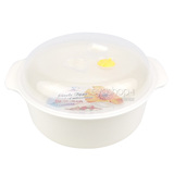 2065 微波炉专用大号汤锅汤碗 带盖汤盆泡面碗保鲜碗盒 塑料用品