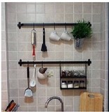 宜家铁艺厨房实用刀具餐具架调味架挂钩置物架墙壁挂架收纳架特价