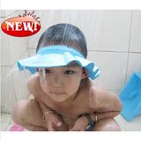 袋鼠宝宝儿童洗头帽 宝宝浴帽 洗澡帽 可调节加厚洗发帽 洗头