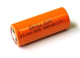正品小太阳强光手电电池 26650锂电池 可充电池大容量4800mAh3.7v