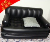 特价/正品黑色床垫多功能五合一沙发床/懒人折叠充气沙发床送电泵