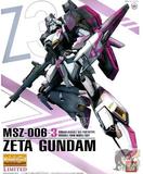 预定日版 万代 MG 1/100 限定 MSZ-006-3 Zeta Gundam Z3 高达