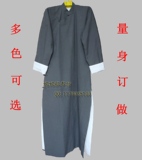 订做 纯棉粗布男士长衫 长袍马褂 相声服 民国服 中式传统服
