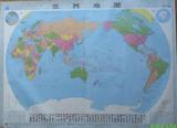 特价包邮 2016年最新版超大世界地图贴图挂图1.5*1.1米星球双拼版