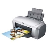 爱普生EPSON R230打印机 彩色喷墨照片打印机 打印光盘 可配连供