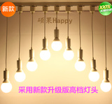 韩国服装店柔光LED射灯 轨道吊线灯LED圆球灯龙珠泡轨道球形射灯