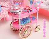 R女孩生日礼物芭比娃娃甜甜屋套装大礼盒过家家别墅房子衣橱玩具