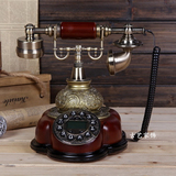 无线移动联通插卡欧式仿古电话机白色座机家用手机卡固定复古电话