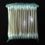 10包包邮双头尖头木杆棉签化妆棉签工业清洁棉签100支/包卸妆棉棒