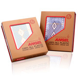 塑料扑克ANGEL进口防水磨砂塑料日本小天使扑克牌