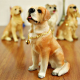 整套8只包邮仿真世界名犬摆件树脂小狗狗模型家里的儿童房装饰品