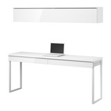 贝达伯斯 书桌组合 带书架搁板 电脑桌写字台梳妆台 IKEA宜家代购