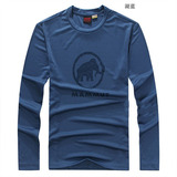 Mammut猛犸象大象 防紫外线户外速干T恤男长袖排汗速干衣快干T恤