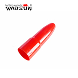 沃尔森强光手电配件 18650/AA小直筒红色警示罩 /NAE67EEd