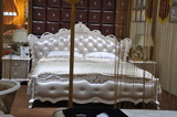 欧式床太子床现代实木床/品质保证经典100年/真皮软床订做2*2.2米