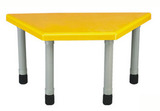 幼儿园小学初中学习塑钢塑料课桌椅梯形桌学生桌椅110A型