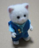 日本EPOCH 森林家族 玩具 SYLVANIAN FAMILIES 可爱型波斯猫爸爸