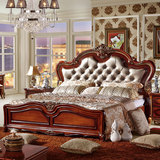 欧式床 法式床 田园韩式床 美式床 公主古典实木1.8米双人床包邮