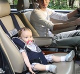 CULOOB进口儿童安全座椅汽车用婴儿宝宝小孩便携式简易坐椅0-12岁