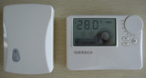 德国吉士无线温控器WH601RF 壁挂炉，水地暖专用温控器