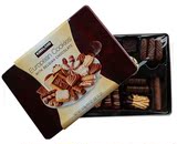 包邮 美国进口德国KIRKLAND欧洲巧克力饼干礼盒1.4kg 铁盒装