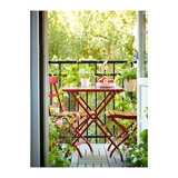 沈阳宜家代购 默拉洛 折叠桌 户外庭院花园餐桌椅套件 IKEA 正品
