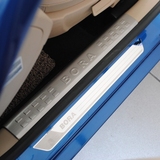 2013-14款大众全新宝来门槛条 超薄改装专用不锈钢内外置迎宾踏板