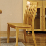 厂家直销原装正品原木色餐厅餐台椅 中格品牌橡木靠背座凳5205