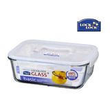 乐扣乐扣LLG461格拉斯玻璃保鲜盒长方形手提型便当盒餐盒2.1L饭盒