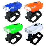 台湾INFINI 2LED 高亮度USB充电 自行车灯 前灯 尾灯 头盔警示灯