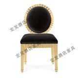 新品限量促销新古典餐椅欧式布艺子实木餐桌椅组合样板房家具酒店