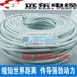 包邮正品远东电线电缆 护套软铜芯线2芯1.5平方RVV2*1.5 国标