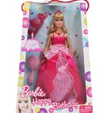 美泰 专柜正品 Barbie 专柜正品 生日快乐芭比 T0272