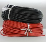 特软耐高温硅胶线 22AWG 连接线/电线 LED导线 焊接线 红色 黑色