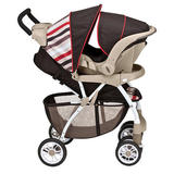 美国代购直邮 Evenflo 婴儿 手推车 汽车安全座椅 组合 Parma