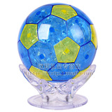 3D立体水晶拼图世界杯足球拼装模型diy益智玩具儿童成人生日礼物