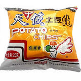 60袋包邮 贵州特产零食小吃 天使土豆片麻辣味5味可选 薯片20克