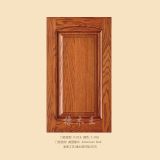 实木橱柜门板定制厨房门板定做美国红橡木整体橱柜木门实木门板